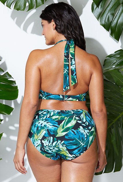 Plus Size New Bikini Swimsuit plus-Sized Swimsuit Large Woman Swimsuit