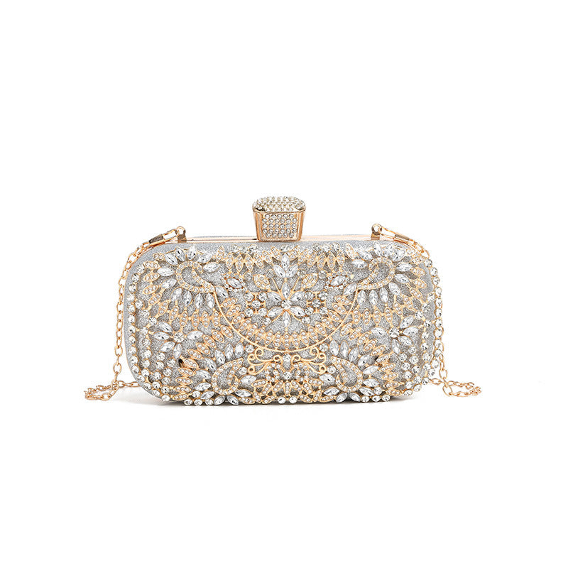 Dinner Bag Women Handbag Women's Bag High Sense Niche Diamond Cocktail Clutch Dress