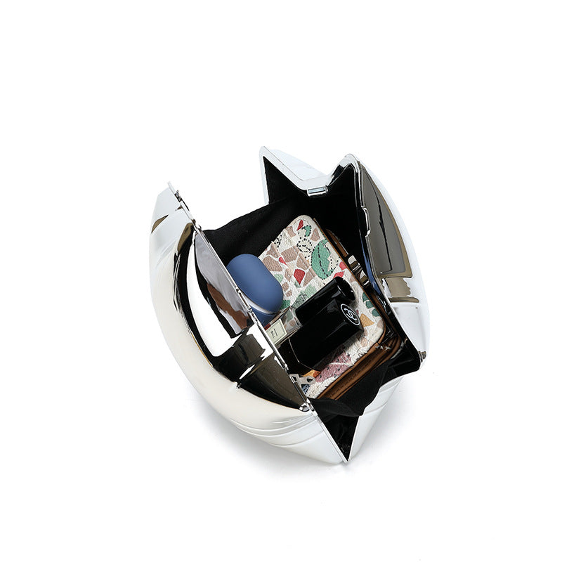 Acrylic Shiny Mini Pentagram Bag Small Cute Exquisite Box Chain Crossbody Small Bag