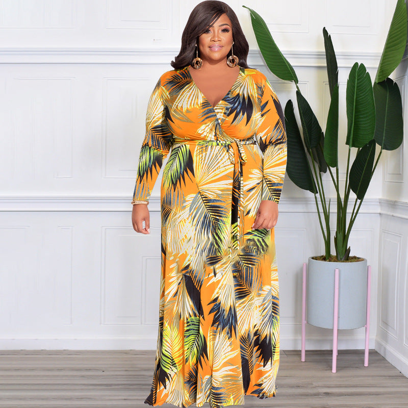 Plus Size Autumn Winter Deep V Plunge Plunge Sexy Long Knitted Stretch Women Dress