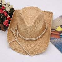 Locking Beige Hat Rope