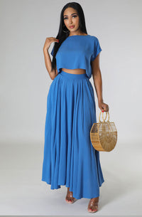 Women Casual Skirt Women Clothing Skirt Two Piece Set