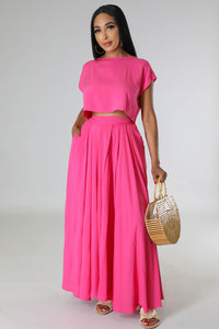 Women Casual Skirt Women Clothing Skirt Two Piece Set