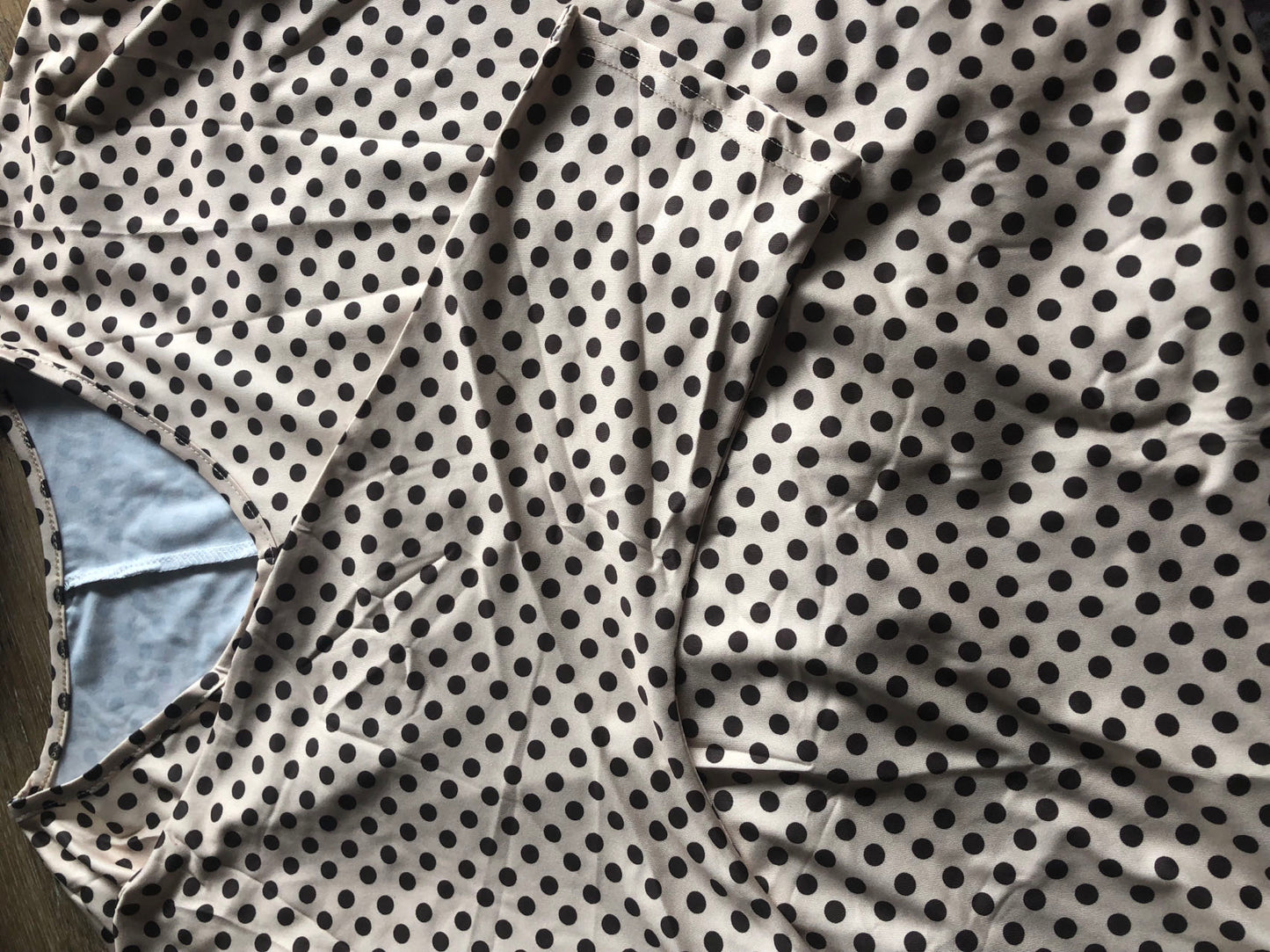 Plus Size Sexy Polka Dot Women Dress