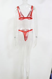Lightweight Sexy Lingerie Red Sexy Sexy Suit Bikini Bra Set