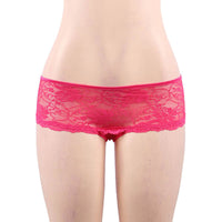 Sexy Underwear Sexy Open Lace Hollow Out Cutout out Tied Briefs