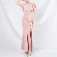 Wedding Cocktail Celebration Exhibition Car Model Long Formal Dress