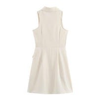 Women Clothing Summer Waist Slimming Blazer One Piece Culotte