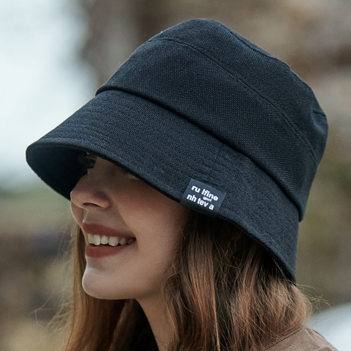 Fisherman Hat Spring Summer round Face Show Face Small Bucket Cap All-Match Sun Hat Big Brim