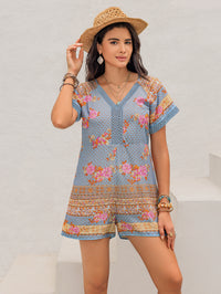 Mixed Batch Delivery Seaside Vacation Casual Women V neck Jumpsuit