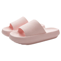 Mute Slippers Women Home Net Infrared Wear Home Slippers Thick Bottom Lightweight Home Bathroom Couples Sandals Shoes