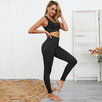 Women Seamless Yoga Sets Workout Clothes For Women Long Sleeve Crop Top Mesh Leggings Running Sport Suit Gym Clothing Pieces