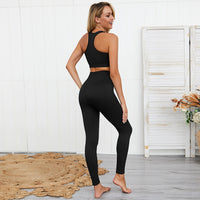 Women Seamless Yoga Sets Workout Clothes For Women Long Sleeve Crop Top Mesh Leggings Running Sport Suit Gym Clothing Pieces
