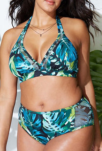 Plus Size New Bikini Swimsuit plus-Sized Swimsuit Large Woman Swimsuit