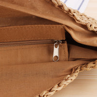 Simple round One Shoulder Straw Bag Woven Bag Beach Bag Women Bag Straw Bag
