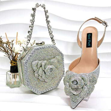 Silver colored diamond