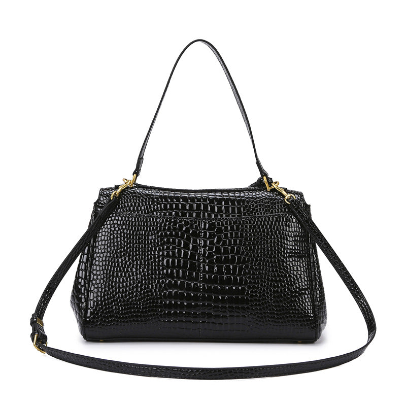 Bag for Women Rodeo Bag Large Capacity Office Tote B Same Alligator Print Handbag