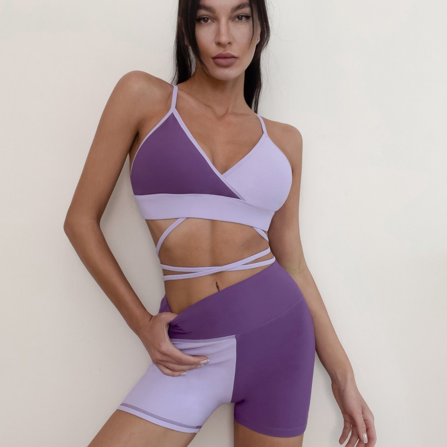 Sports Underwear Women Shockproof Running Pilates Training Sexy Push up Sling Bra Yoga Workout Vest Bra