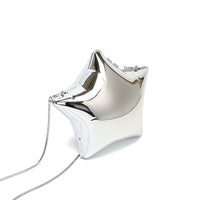 Acrylic Shiny Mini Pentagram Bag Small Cute Exquisite Box Chain Crossbody Small Bag