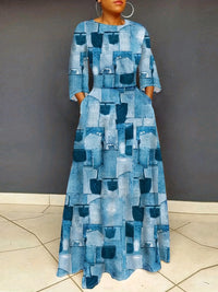 Plus Size Women Clothing Internet Celebrity Classic Fashionable Elegant Sexy V neck Dress