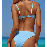 Bikini Snake Cloth Sexy Halter Bikini Swimsuit Swimwear Women