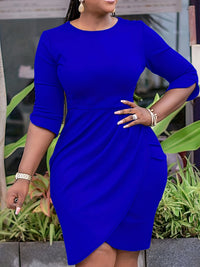 Plus Size Platform Sexy Sheath Dress