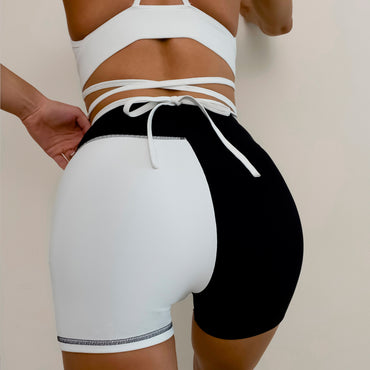 Black and White Shorts