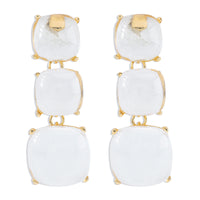 White Earrings