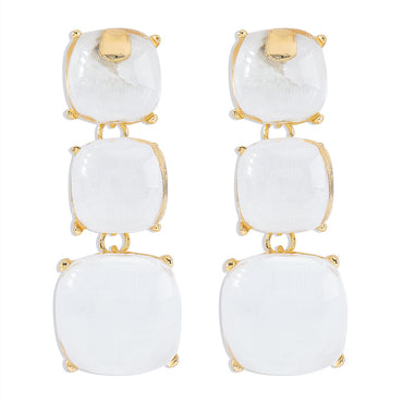 White Earrings