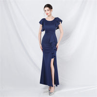 Wedding Cocktail Celebration Exhibition Car Model Long Formal Dress