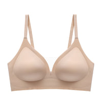Women Korean Expanded Bra Thin Comfortable Small Size Thickened Push up to Show Big Waist Thin Seamless Bra