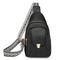 Women Chest Bag Arrival Fashionable Soft Faux Leather Large Capacity Women Shoulder Bag Casual Shoulder Messenger Bag