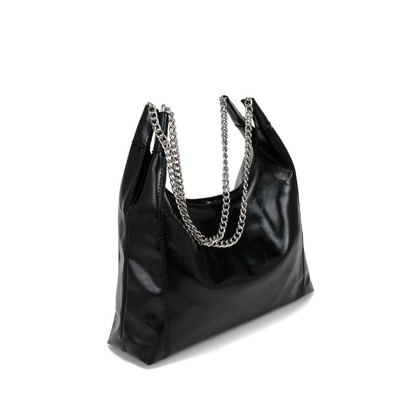 Chain Tote Large Capacity Bag Office Women Bag Shoulder Underarm Bag