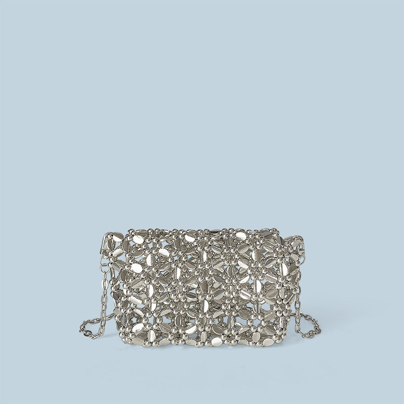 Handmade Delicate Pouch out Accessories Beaded Pattern Bag Crossbody Coin Purse