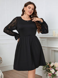 Plus Size Dress Sexy Long Sleeve Autumn Women Clothes