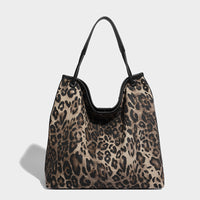 Autumn Winter Leopard Print Handbag High Sense Large Capacity Office All Matching Shoulder Bag Tote Bag
