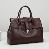 Handbags Women Autumn Winter Soft Leather Tote High Sense Large Capacity Office Women Bag