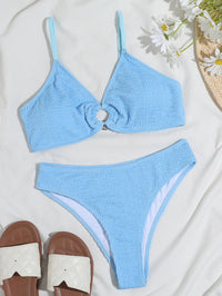 Bikini Snake Cloth Sexy Halter Bikini Swimsuit Swimwear Women
