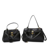 Bag for Women Rodeo Bag Large Capacity Office Tote B Same Alligator Print Handbag