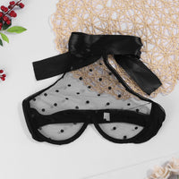 Supply September Sexy Transparent Printing Dot Mesh Ribbon Sexy Suit