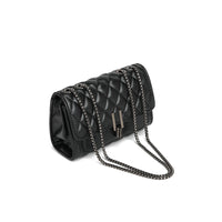 Rhombus Embroidery Line Small Square Bag Women Summer All Match Shoulder Bag Convenient Large Capacity Crossbody Chain Bag