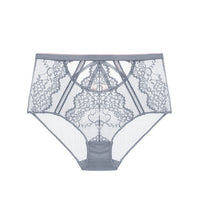 Weisi Honey Silk Summer Autumn Breathable Sexy Lace High Waist Women Briefs