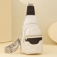 Soft Leather Chest Bag Retro Women Bag Crossbody Bag