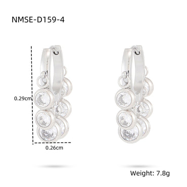 Steel Color White Diamond