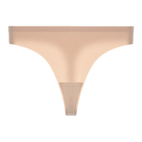 Seamless T Back Ladies Low Waist T Shaped Panties Comfortable High Elastic Brocade Brazilian Underwear Panties Thong