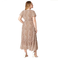 Plus Size Summer Women Clothes V-neck Dress