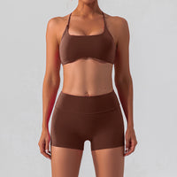 Bra Shorts/Brown