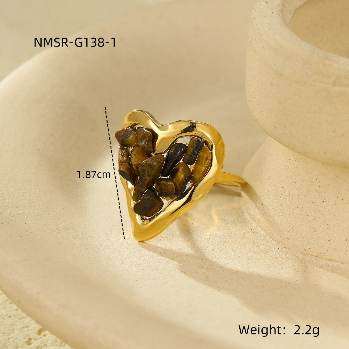 NMSR-G138-1 Tiger-Shaped Stone Colors