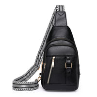 Bags Women Chest Bag Retro Easy Matching Faux Leather Messenger Bag Casual Shoulder Bag