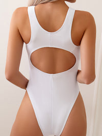 Swimsuit Rendering Printing Jumpsuit Sports Competition One Piece Swimsuit